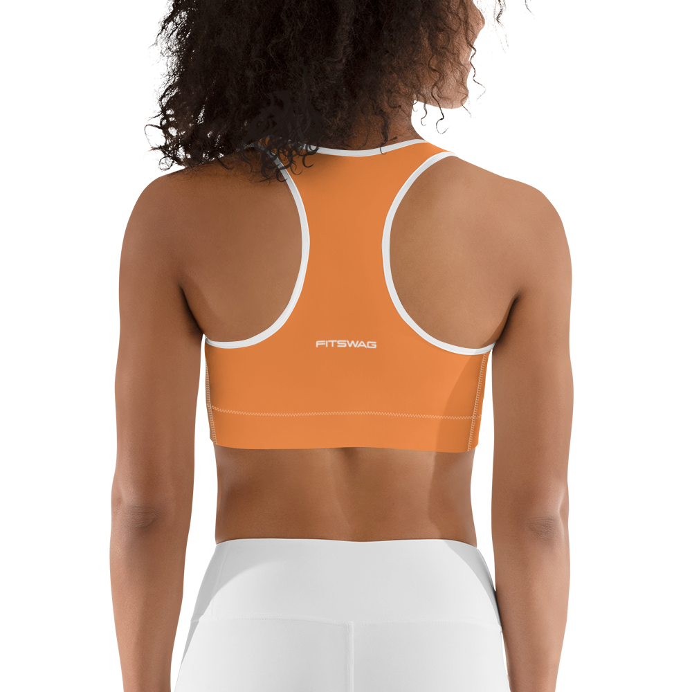 Sports Bra - Orange Crush