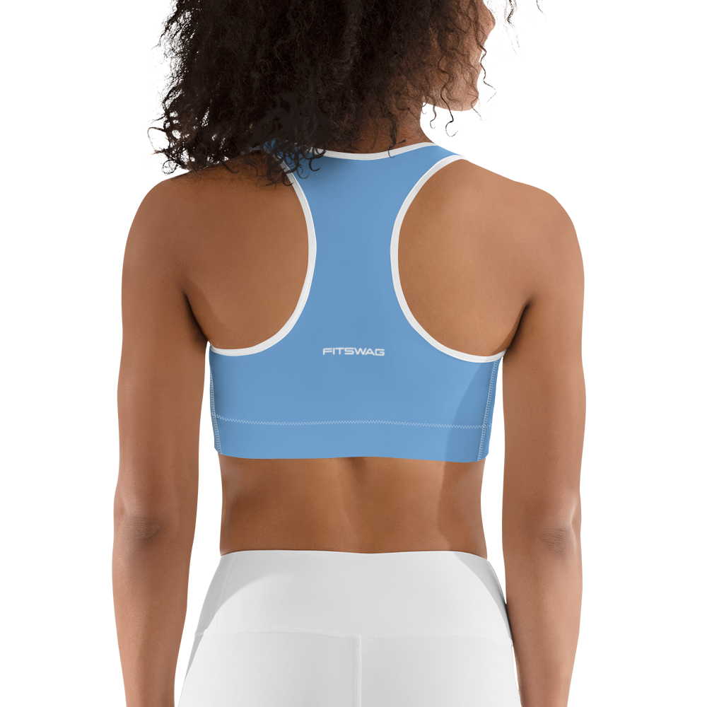 Sports Bra - Steel Blue