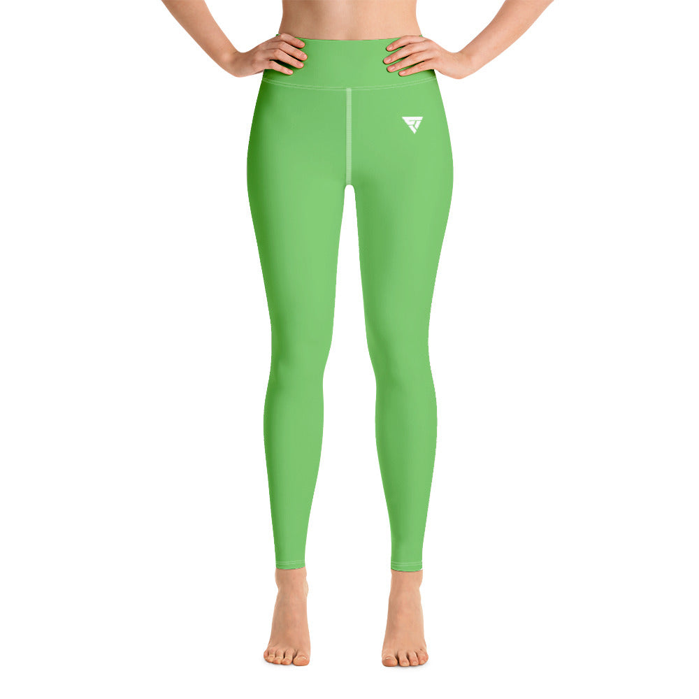 Green Apple Yoga Leggings - FITSWAG APPAREL
